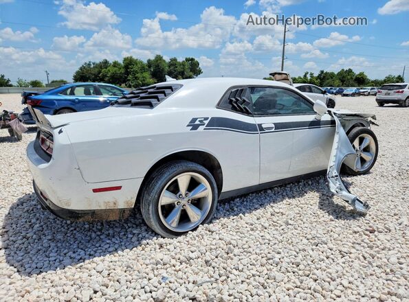 2C3CDZBT9GH250280 2016 DODGE CHALLENGER White Задня права чверть