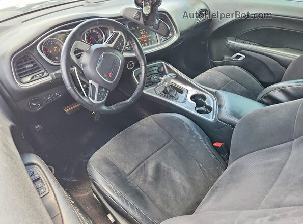 2C3CDZBT9GH250280 2016 DODGE CHALLENGER White Вид панелі приладів