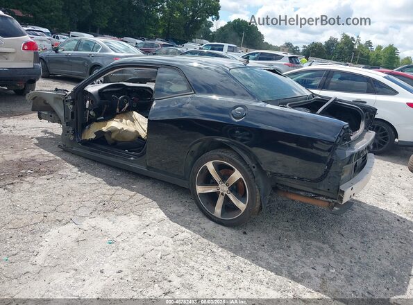 2C3CDZBT9GH358950 2016 DODGE CHALLENGER Черный Задняя левая четверть