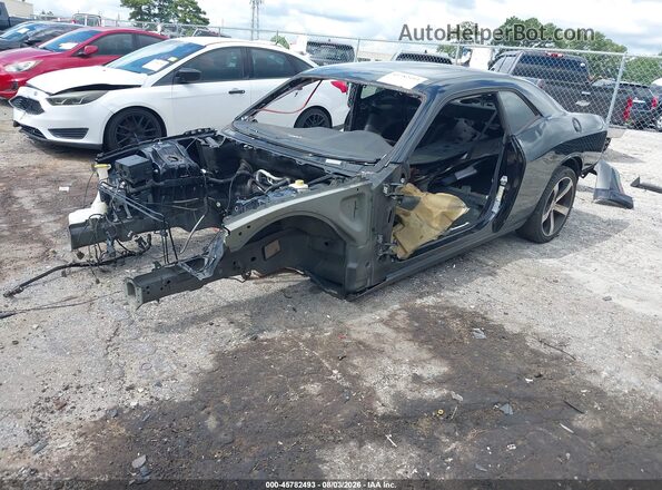 2C3CDZBT9GH358950 2016 DODGE CHALLENGER Черный Передняя левая четверть