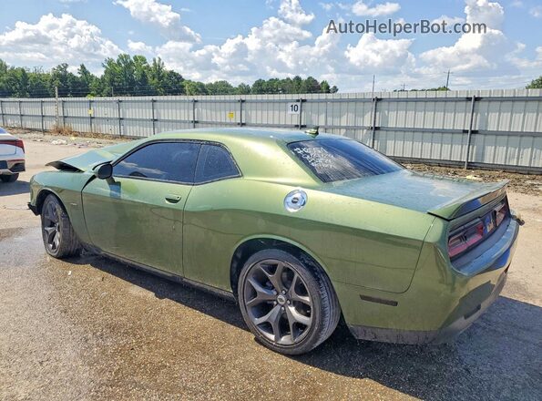 2C3CDZBT9KH545565 2019 DODGE CHALLENGER Green Tył lewy