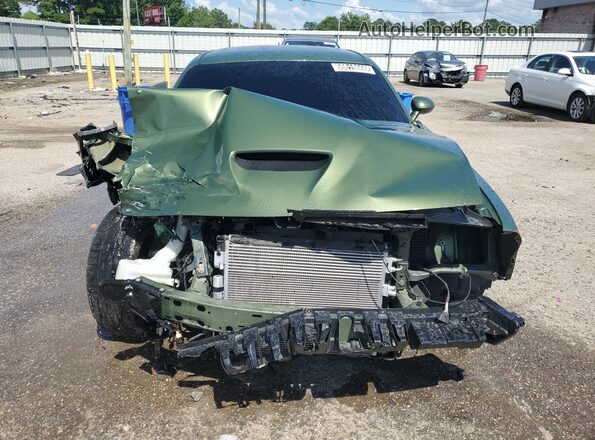 2C3CDZBT9KH545565 2019 DODGE CHALLENGER Green Widok wnętrza 360 stopni