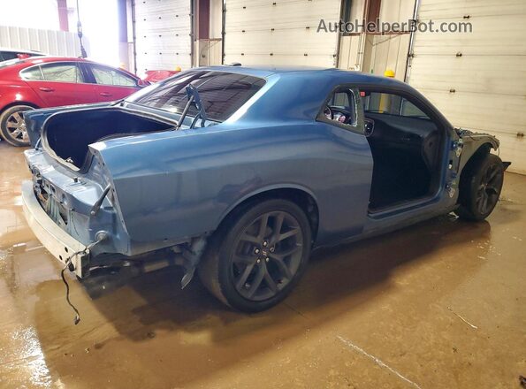 2C3CDZBT9LH198417 2020 DODGE CHALLENGER Blue Tył prawy