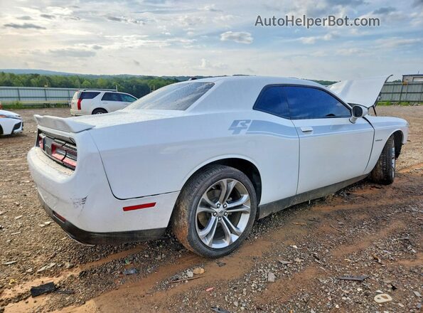2C3CDZBT9NH105351 2022 DODGE CHALLENGER White Trasero derecho