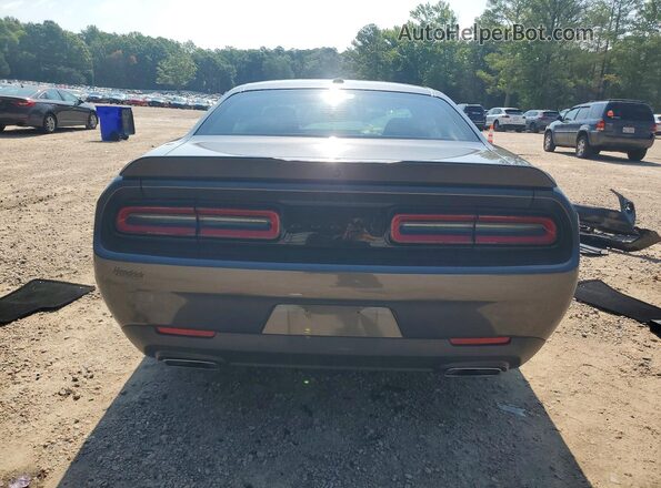 2C3CDZBT9NH200380 2022 DODGE CHALLENGER Gray Rear view