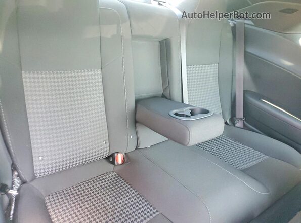2C3CDZBT9NH200380 2022 DODGE CHALLENGER Gray Rear seats view