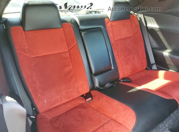 2C3CDZBT9NH207281 2022 DODGE CHALLENGER Black Vista de los asientos traseros