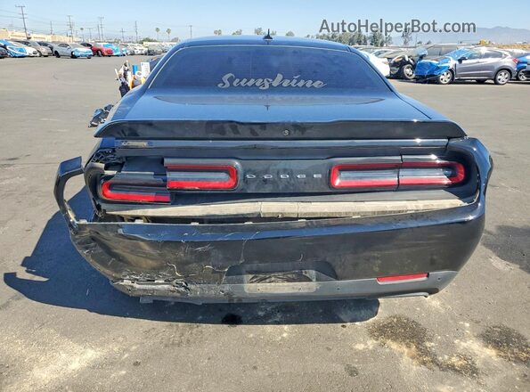2C3CDZBT9NH207281 2022 DODGE CHALLENGER Black Vista trasera