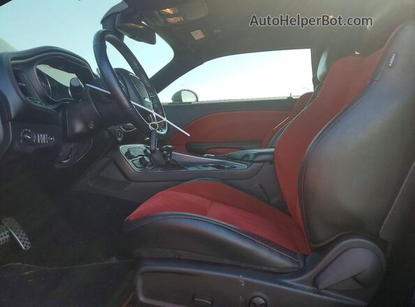 2C3CDZBT9NH207281 2022 DODGE CHALLENGER Black Vista interior delantera