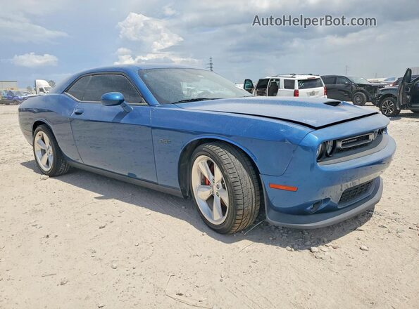 2C3CDZBT9PH602984 2023 DODGE CHALLENGER Blue Przód prawy