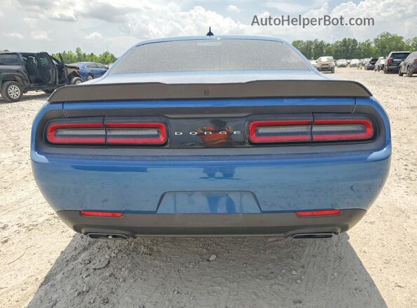 2C3CDZBT9PH602984 2023 DODGE CHALLENGER Blue Widok z tyłu