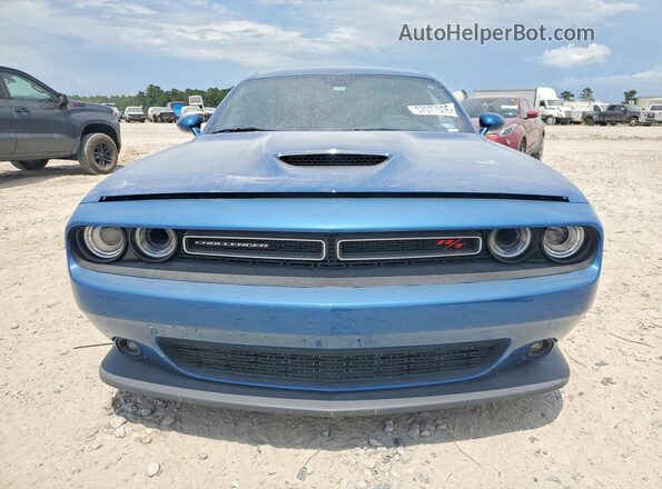 2C3CDZBT9PH602984 2023 DODGE CHALLENGER Blue Widok z przodu