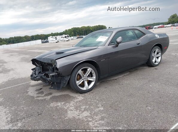 2C3CDZBTXGH149068 2016 DODGE CHALLENGER Gray Przód lewy