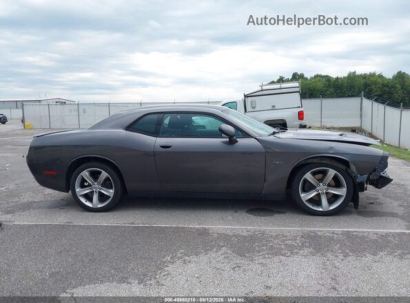 2C3CDZBTXGH149068 2016 DODGE CHALLENGER Gray Widok wnętrza 360 stopni