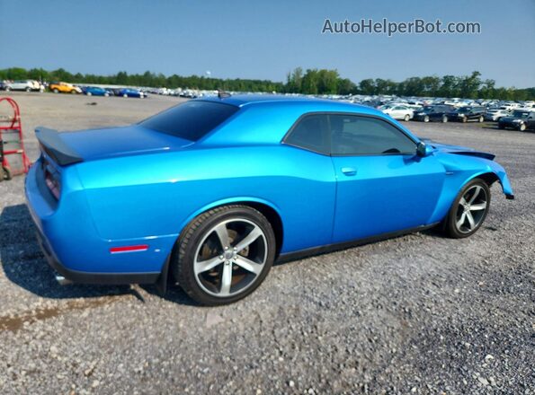 2C3CDZBTXGH193443 2016 DODGE CHALLENGER Blue უკანა მარჯვენა