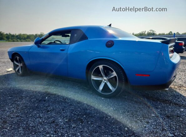 2C3CDZBTXGH193443 2016 DODGE CHALLENGER Blue უკანა მარცხენა