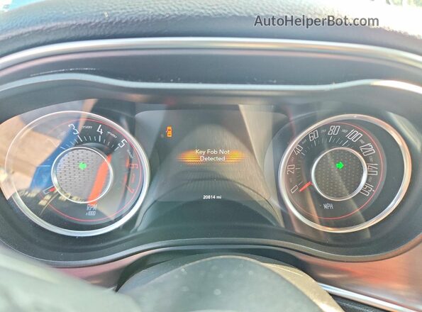2C3CDZBTXGH193443 2016 DODGE CHALLENGER Blue ხელსაწყოთა პანელის ხედი