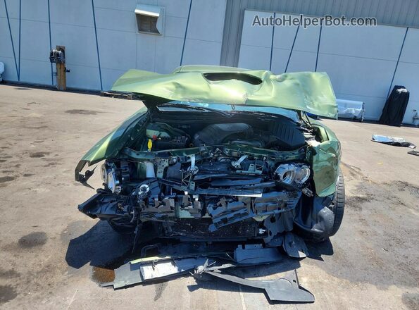 2C3CDZBTXNH212263 2022 DODGE CHALLENGER Green Вид спереду