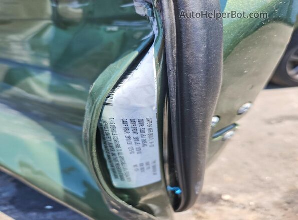 2C3CDZBTXNH212263 2022 DODGE CHALLENGER Green Вид підкапотного простору