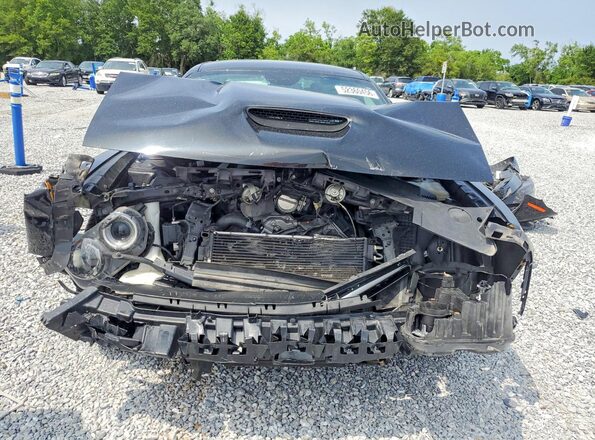 2C3CDZBTXNH254304 2022 DODGE CHALLENGER Black Widok z przodu