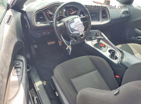 2C3CDZBTXNH254304 2022 DODGE CHALLENGER Black Widok deski rozdzielczej