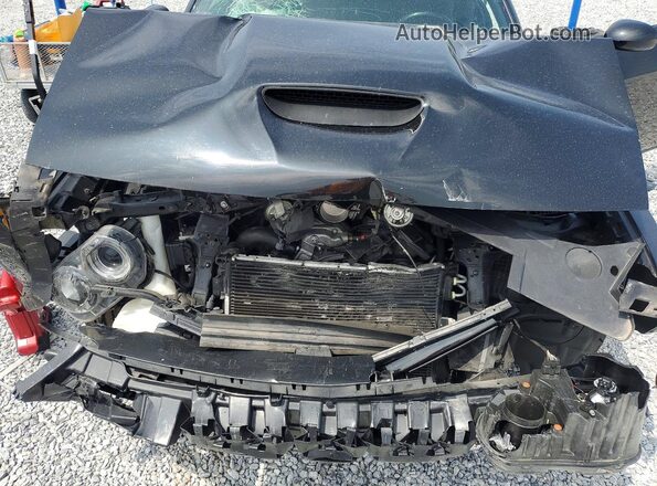 2C3CDZBTXNH254304 2022 DODGE CHALLENGER Black Widok wnętrza z tyłu