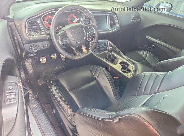 2C3CDZC93GH263366 2016 DODGE CHALLENGER Gray Vista del salpicadero