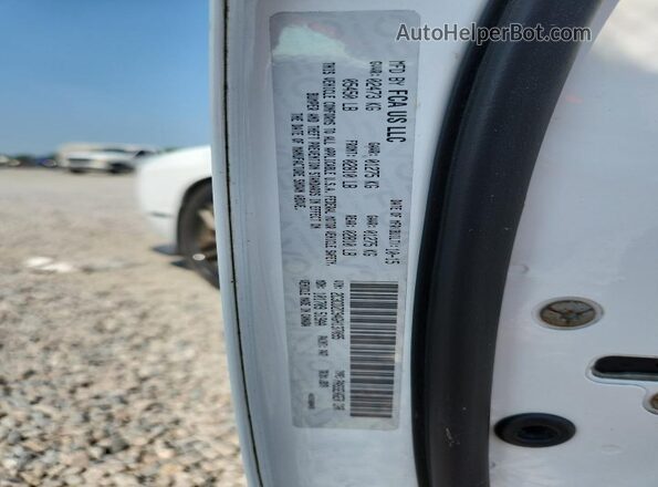 2C3CDZC94GH137095 2016 DODGE CHALLENGER White Vista de la etiqueta del VIN