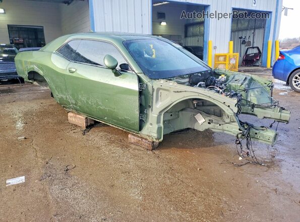 2C3CDZC95KH750562 2019 DODGE CHALLENGER Зеленый Передняя правая четверть