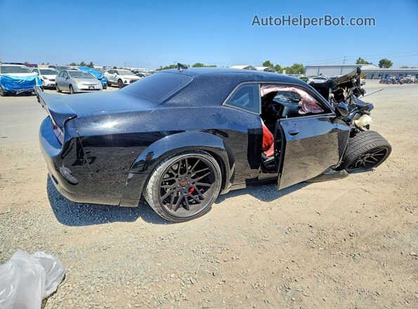 2C3CDZC96JH116109 2018 DODGE CHALLENGER Black Trasero derecho