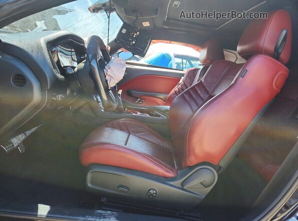 2C3CDZC96JH116109 2018 DODGE CHALLENGER Black Vista interior delantera