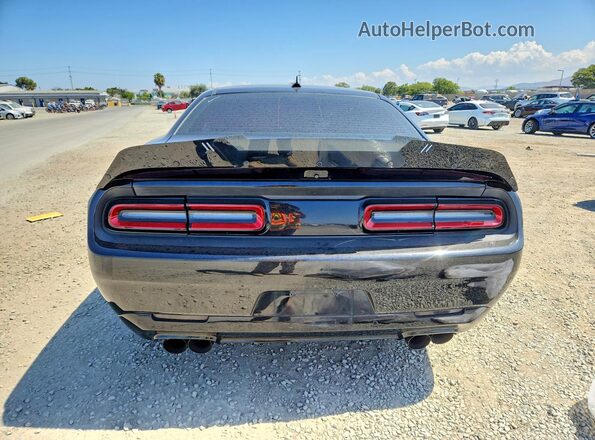 2C3CDZC96JH116109 2018 DODGE CHALLENGER Black Vista trasera