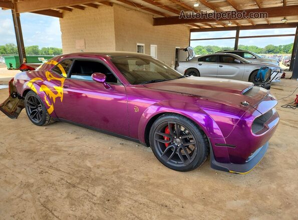 2C3CDZC96JH327455 2018 DODGE CHALLENGER Purple Front right