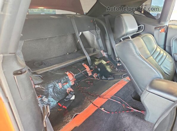 2C3CDZC96JH327455 2018 DODGE CHALLENGER Purple Rear seats view