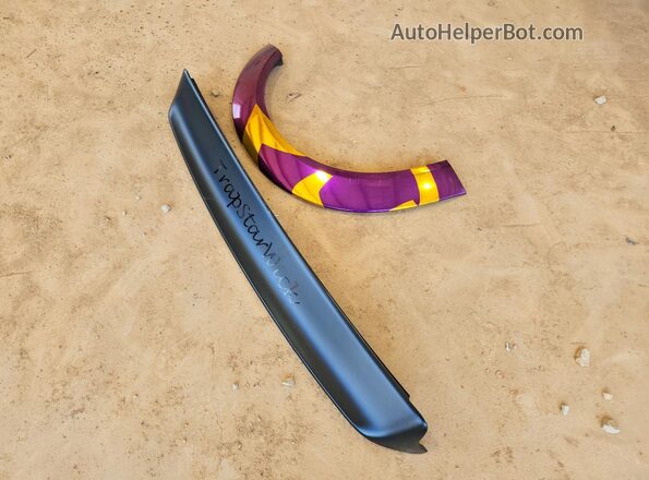 2C3CDZC96JH327455 2018 DODGE CHALLENGER Purple Engine compartment view