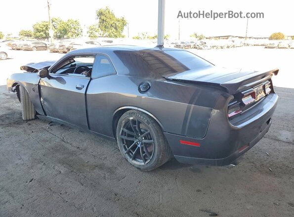 2C3CDZC96PH570076 2023 DODGE CHALLENGER Gray Trasero izquierdo