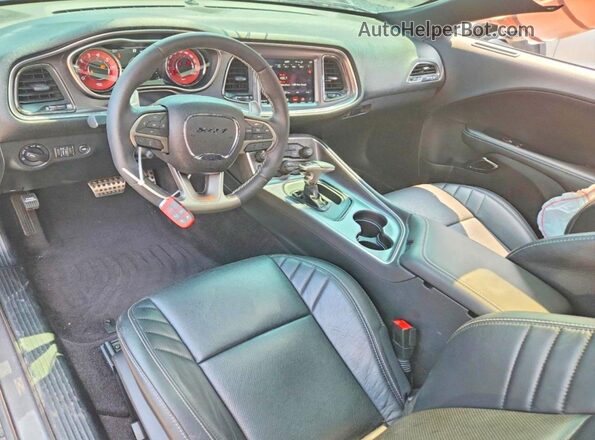 2C3CDZC97GH314612 2016 DODGE CHALLENGER Gray Widok deski rozdzielczej