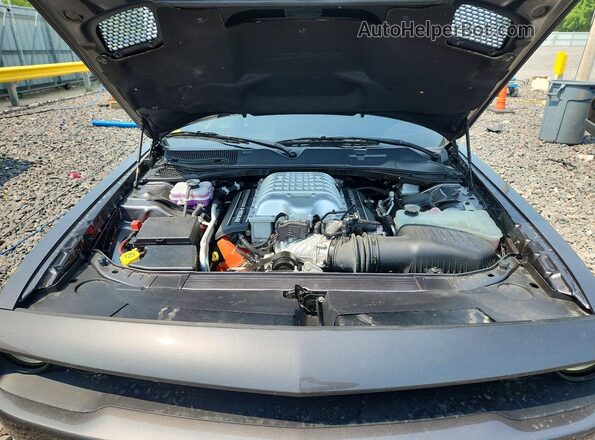 2C3CDZC97GH314612 2016 DODGE CHALLENGER Gray Widok wnętrza z tyłu
