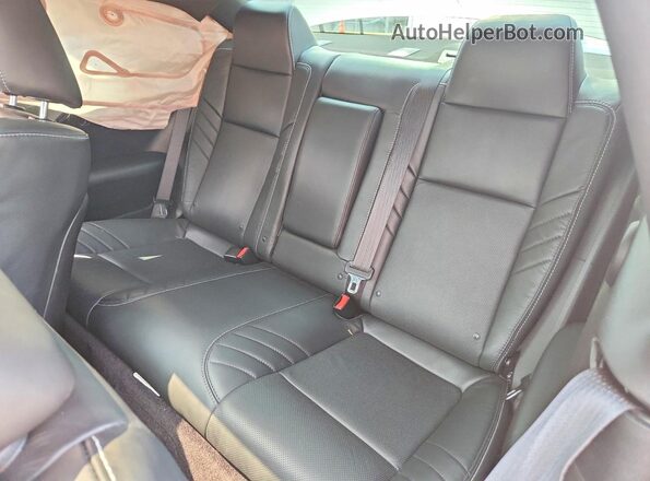 2C3CDZC97GH314612 2016 DODGE CHALLENGER Gray Widok tylnych siedzeń