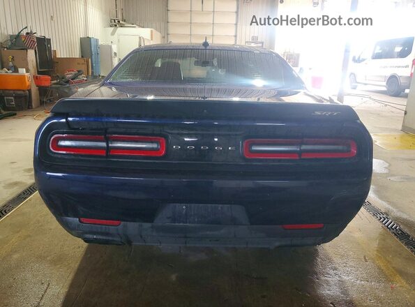 2C3CDZC99GH124620 2016 DODGE CHALLENGER Blue Rear view