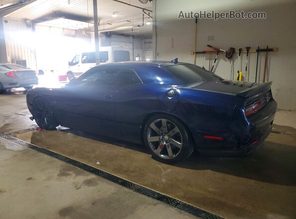 2C3CDZC99GH124620 2016 DODGE CHALLENGER Blue Rear left
