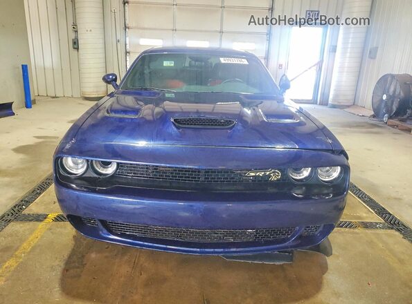 2C3CDZC99GH124620 2016 DODGE CHALLENGER Blue Front view