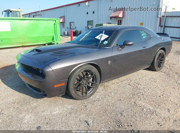 2C3CDZC99JH202174 2018 DODGE CHALLENGER Gray წინა მარცხენა ხედი სამი მეოთხედიდან