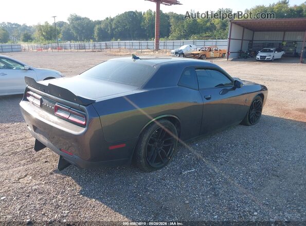 2C3CDZC99JH202174 2018 DODGE CHALLENGER Gray უკანა მარჯვენა