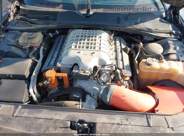 2C3CDZC99JH202174 2018 DODGE CHALLENGER Gray უკანა ხედი