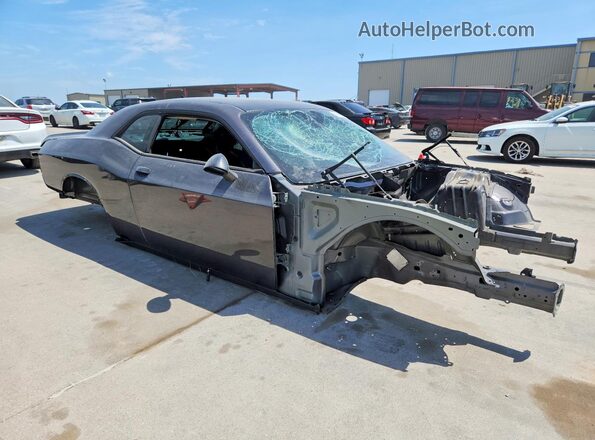 2C3CDZC99MH676484 2021 DODGE CHALLENGER Gray Delantero derecho