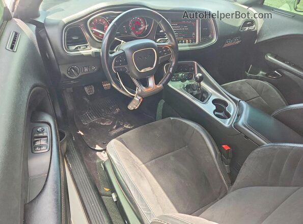 2C3CDZC9XGH352478 2016 DODGE CHALLENGER White წინა პანელის ხედი