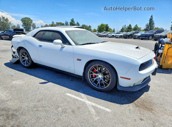 2C3CDZDJ8HH594793 2017 DODGE CHALLENGER White Delantero derecho