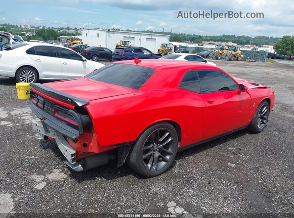 2C3CDZDJ9GH345241 2016 DODGE CHALLENGER Orange Trasero derecho