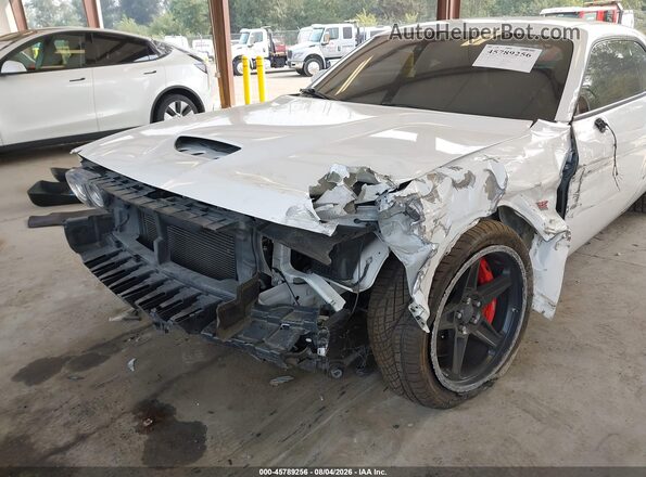 2C3CDZDJXGH275197 2016 DODGE CHALLENGER White წინა ხედი
